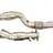 MAD Resonated Downpipes W/ Flex Section BMW M2C M3 M4 S58 G87 G80 G82 G83