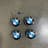 MidWest Bimmer Supply Floating Wheel Center Caps 68mm BMW